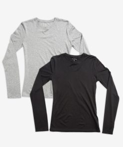 Long Sleeve Crew Tee Marcy 2-Pack
