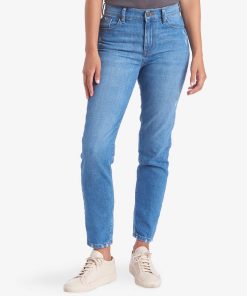 Charlton High Rise Slim Mom Jeans