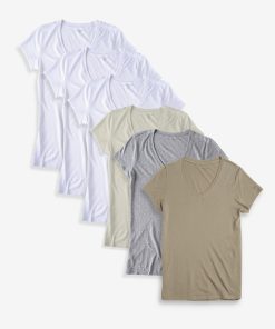 Fitted V-Neck Marcy 6-Pack
