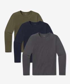 Long Sleeve Crew Tee Driggs 3-Pack