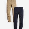 Everyday Comfort Slim Chino Pants 2-Pack
