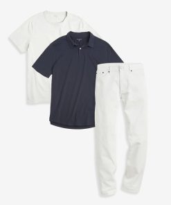 Bundle 06: 1 Polo + 1 Driggs Tee + 1 pair of Jeans