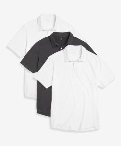 Jersey Sueded Polo 3-Pack
