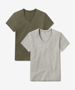Classic V-Neck Marcy Tee 2-Pack