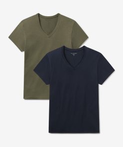 Classic V-Neck Marcy Tee 2-Pack
