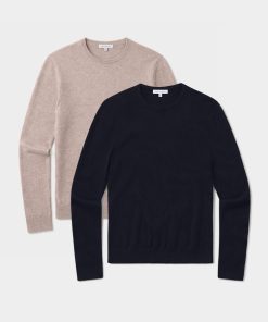 Classic Cashmere Crew Bergen Sweater 2-Pack