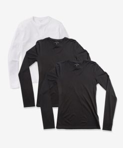 Long Sleeve Crew Tee Marcy 3-Pack
