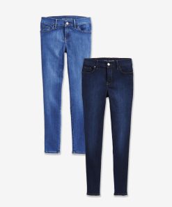 Jane Mid Rise Skinny 2-Pack
