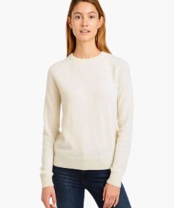 Cashmere Raglan Crew Cambridge Sweater