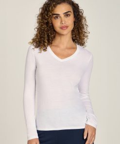 Long Sleeve V-Neck Tee Marcy