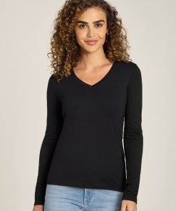 Long Sleeve V-Neck Tee Marcy