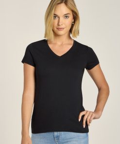 Fitted V-Neck Marcy Tee