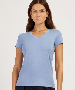 Fitted V-Neck Marcy Tee