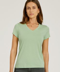 Fitted V-Neck Marcy Tee