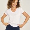 Fitted V-Neck Marcy Tee