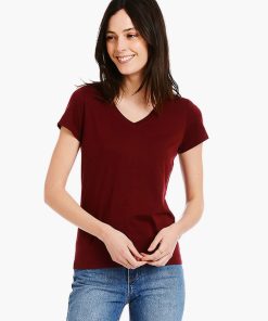 Fitted V-Neck Marcy Tee