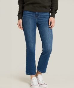 Logan High Rise Cropped Bootcut Jeans