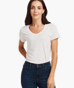 Fitted V-Neck Marcy Tee