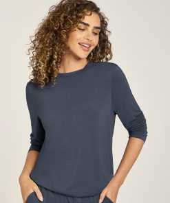 Pajama Long Sleeve Crew Neck