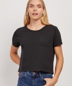 Everyday Cotton One Pocket Crew Tee