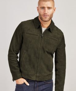 Suede Trucker Jacket