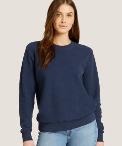 Crew Neck Fleece Sweatshirt