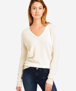 Cashmere V-Neck Willow Sweater